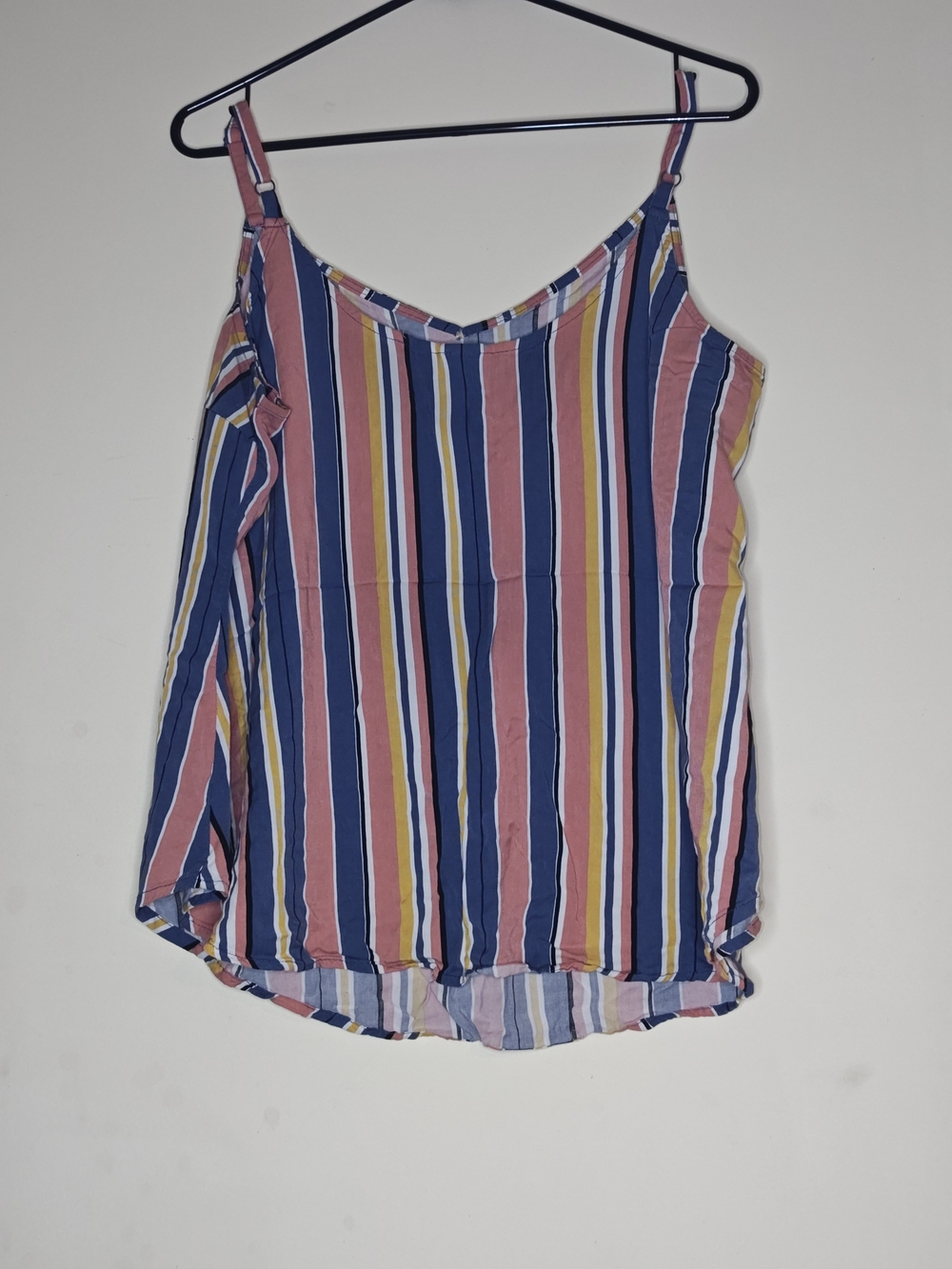 torrid Multi-Color Vertical Stripe Spaghetti Strap Cami